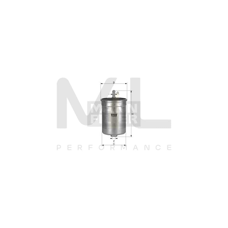 MANN-FILTER WK 68/82 Fuel filter In-Line Filter | ML Performance Car Parts