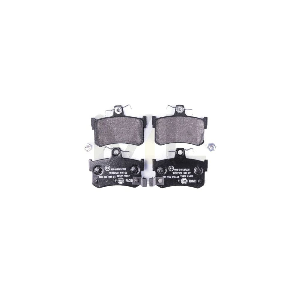 Hella 8DB 355 020-051 Brake Pad Set With Acoustic Wear Warning | ML Performance Car Parts