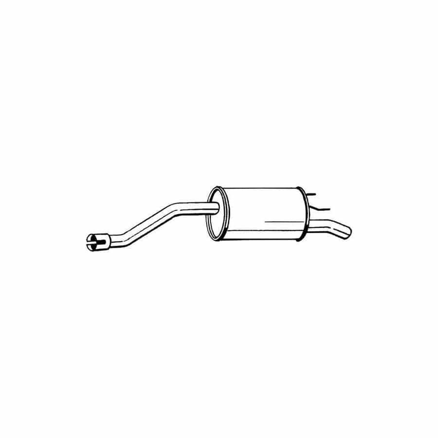 Bosal 185-497 Rear Silencer