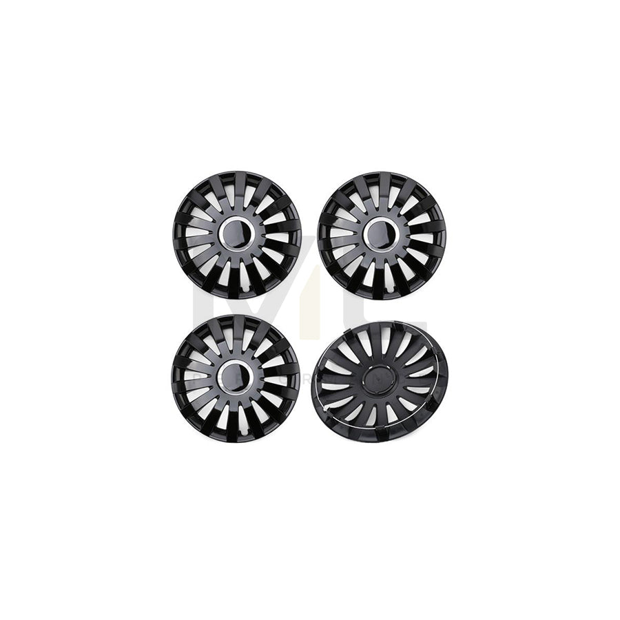 LEOPLAST SAIL CZ 15 Wheel trims 15 Inch Black | ML Performance Car Parts