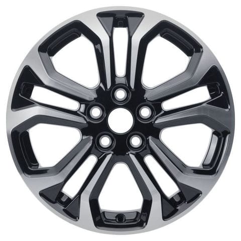 GENUINE FORD 2492679 x4 SET OF 4 ALLOY WHEEL 17" 5 X 2-SPOKE DESIGN, BLACK MACHINED | ML Performance UK