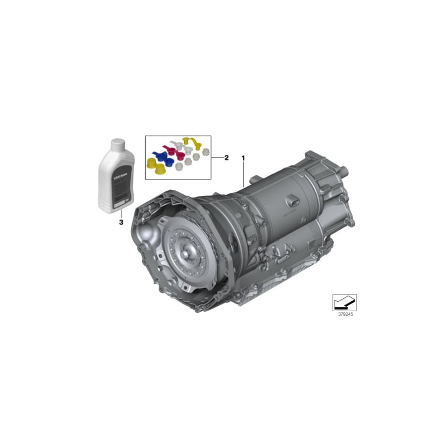 Genuine BMW 24008743477 G07 Exch. Automatic Transmission Eh GA8HP76X (Inc. X7 M50iX) | ML Performance UK Car Parts