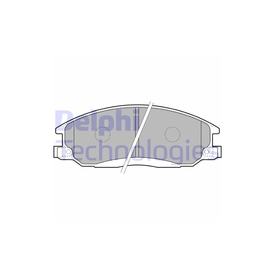 Delphi Lp1743 Brake Pad Set