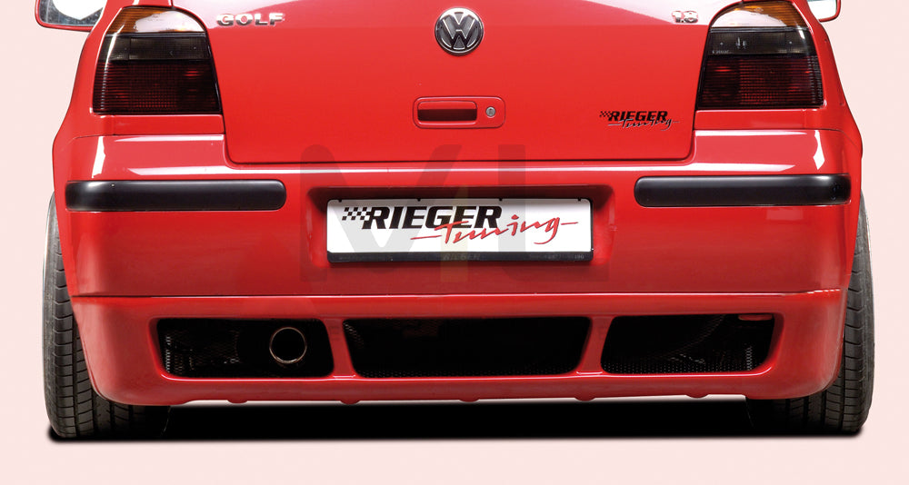 Rieger 00059041 VW Mk4 Golf Rear Diffuser 1 | ML Performance UK Car Parts