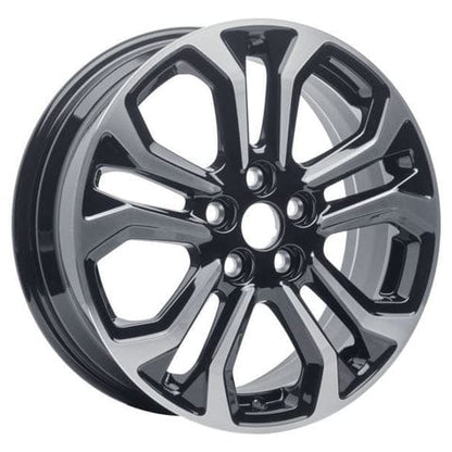 GENUINE FORD 2492679 x4 SET OF 4 ALLOY WHEEL 17" 5 X 2-SPOKE DESIGN, BLACK MACHINED | ML Performance UK