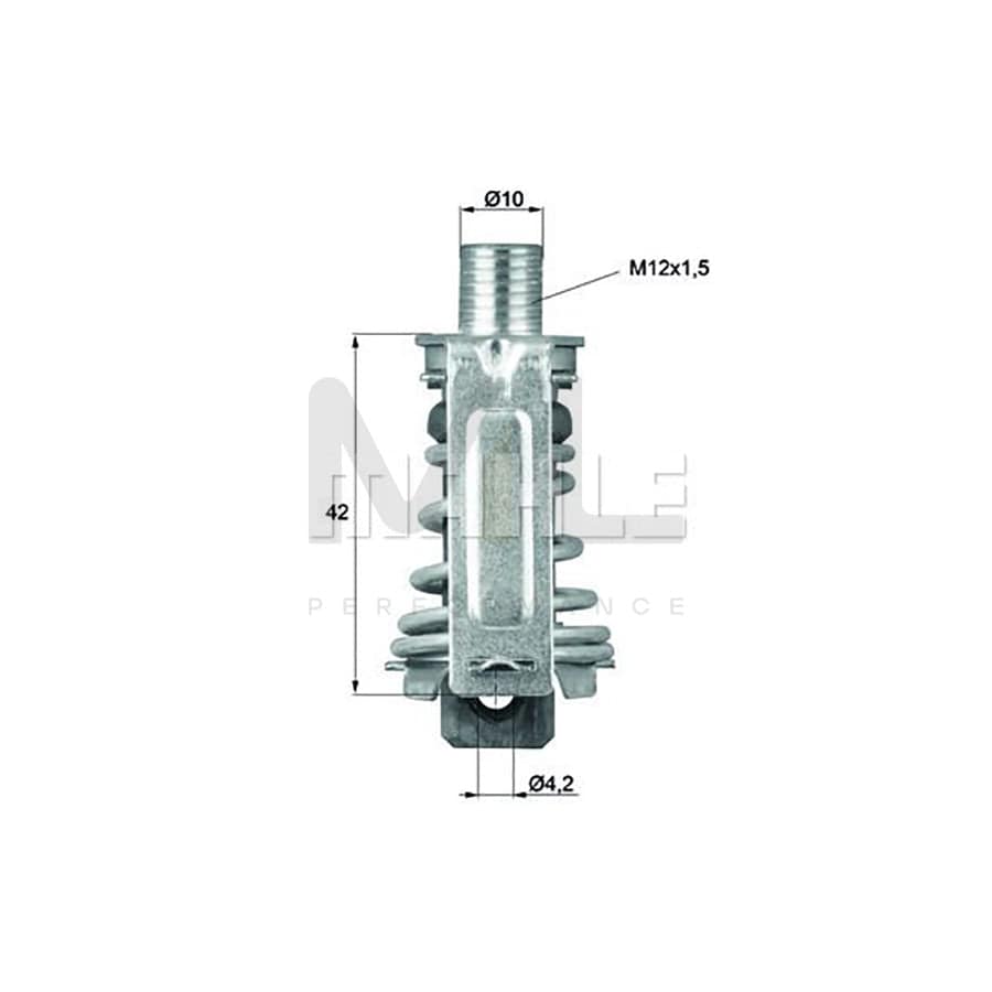 MAHLE ORIGINAL TX 96 83D Engine thermostat Opening Temperature: 83��C, with seal | ML Performance Car Parts