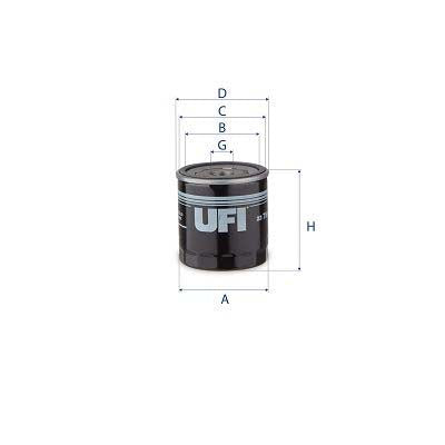 UFI 23.751.00 Oil Filter