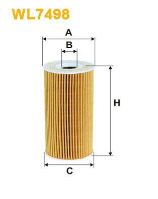 WIX Filters WL7498 Oil Filter