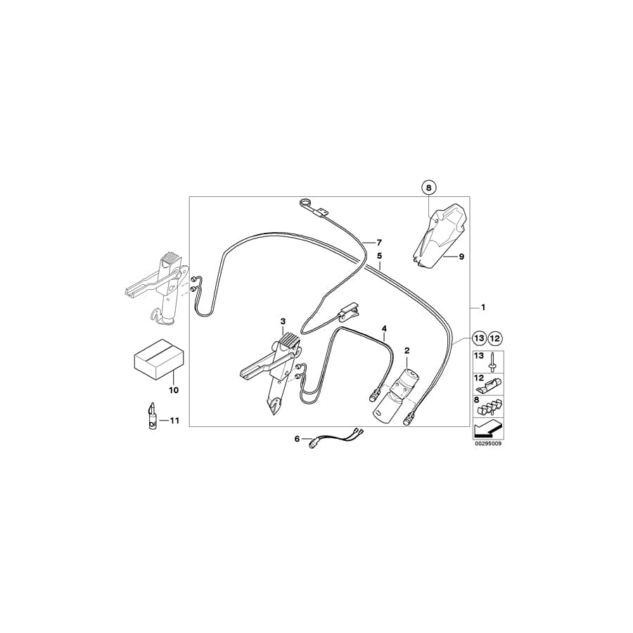 Genuine BMW 54347119636 E85 Bracket Hydraulic Line (Inc. Z4) | ML Performance UK Car Parts