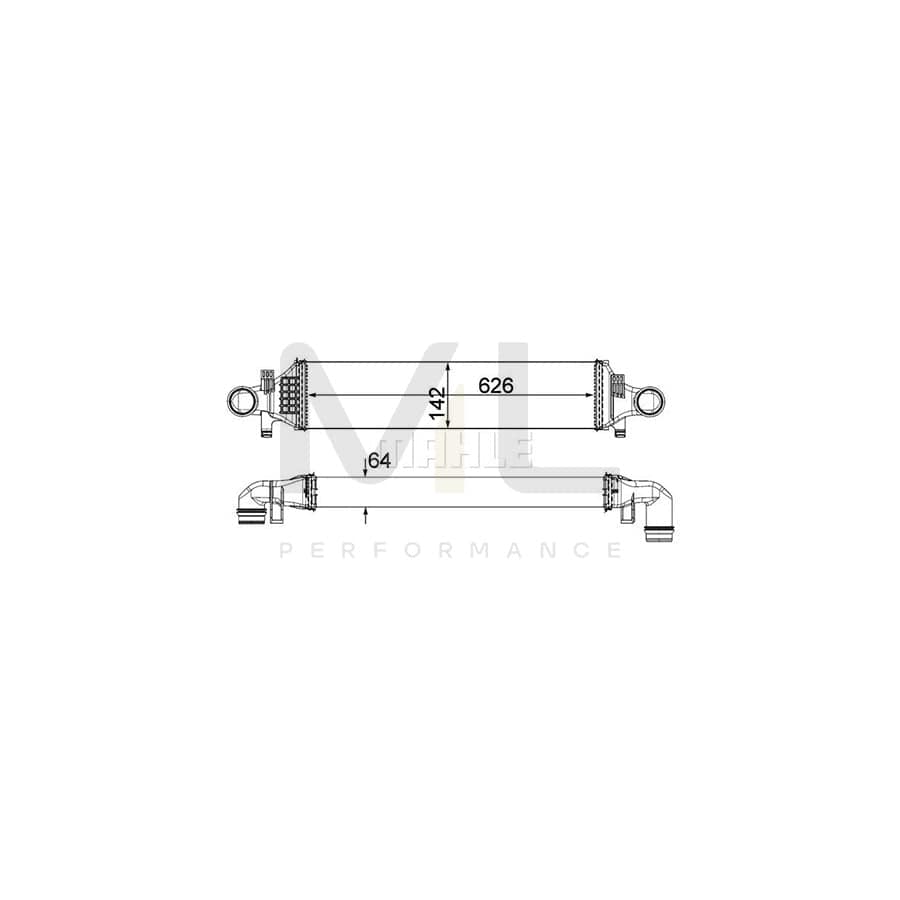 MAHLE ORIGINAL CI 479 000P Intercooler | ML Performance Car Parts