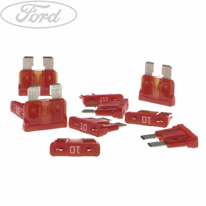 GENUINE FORD 1591029 MOTORCRAFT CIRCUIT BREAKER 10 AMP 32 VOLT BLADE TYPE RED | ML Performance UK