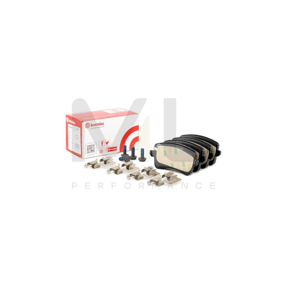 Brembo P 85 099 Brake Pad Set Excl. Wear Warning Contact, With Brake Caliper Screws | ML Performance Car Parts