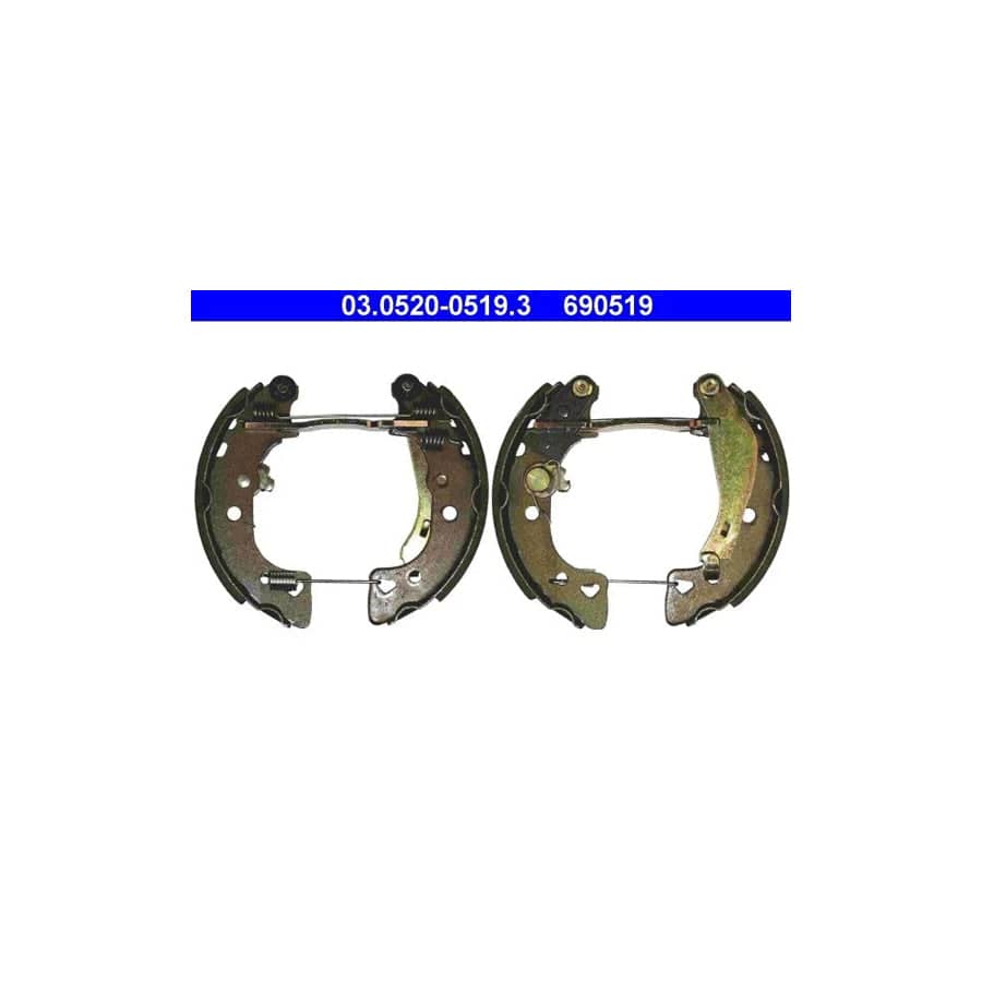 ATE Original Topkit 03.0520-0519.3 Brake Set, Drum Brakes