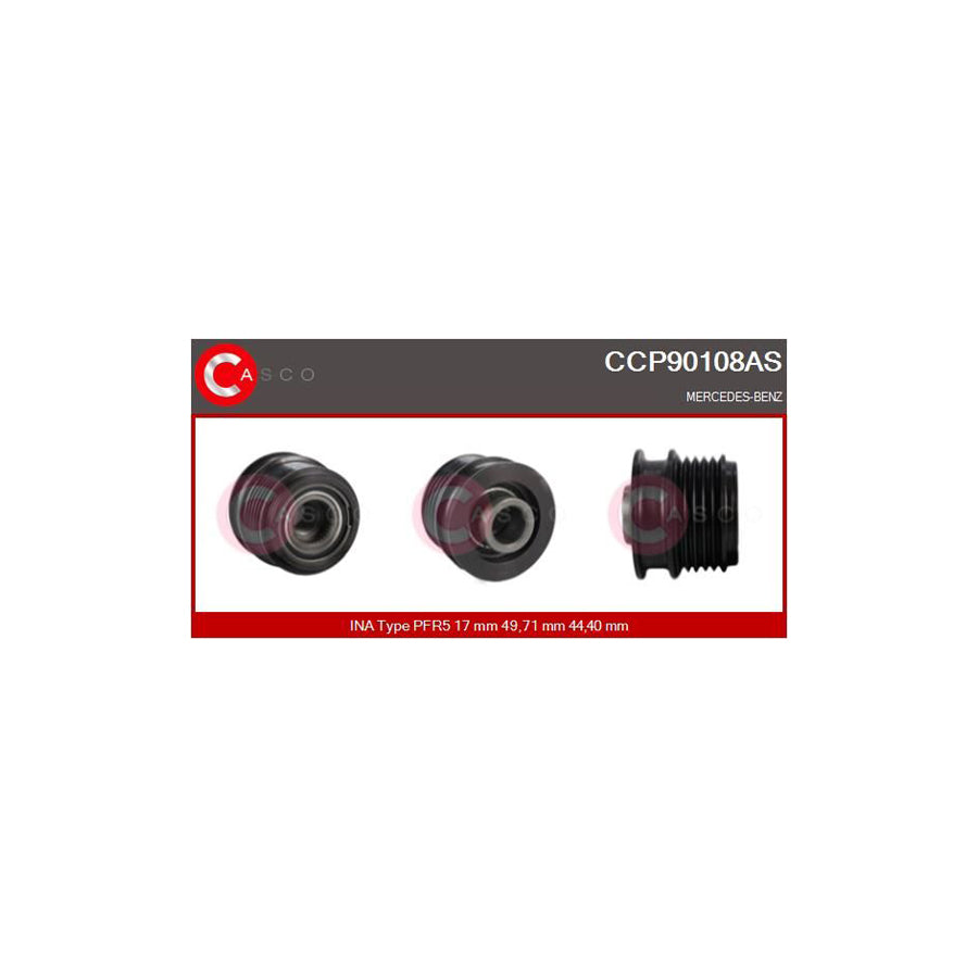 Casco Ccp90108As Pulley, Alternator | ML Performance UK Car Parts