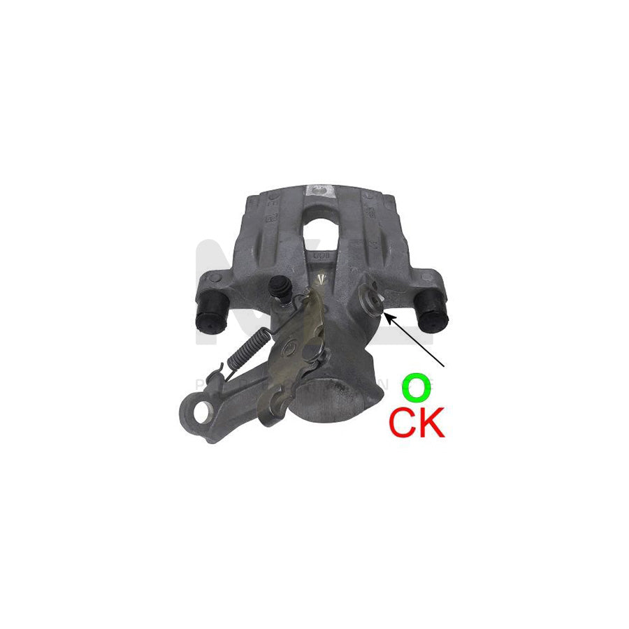 HELLA 8AC 355 382-741 Brake Caliper without holder | ML Performance Car Parts