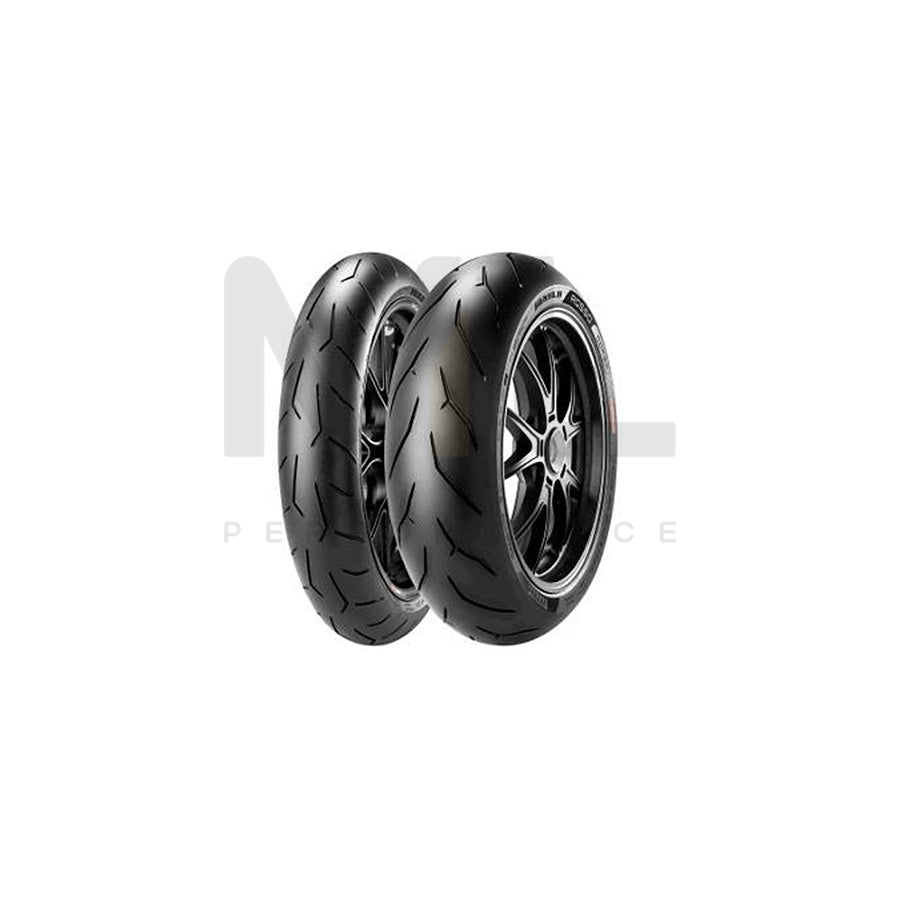 Pirelli DIABLO ROSSO™ Corsa 190/50 ZR17 73W Motorcycle Summer Tyre | ML Performance UK Car Parts