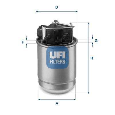 UFI 55.517.00 Fuel Filter