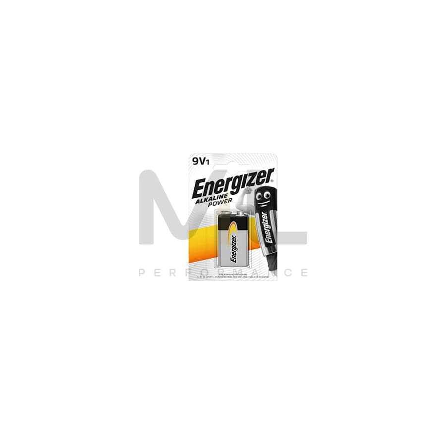 ENERGIZER Alkaline Power  9v 522 BP 1 | ML Performance UK Car Parts