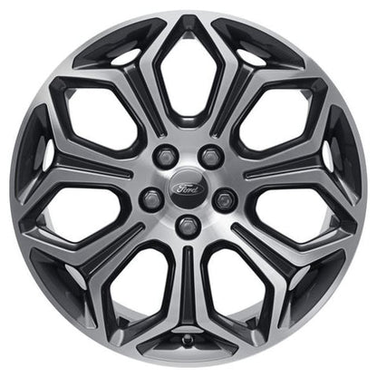 GENUINE FORD 2246341 FOCUS ALLOY WHEEL 18" 7 X 2-SPOKE DESIGN, SILVER PREMIUM | ML Performance UK