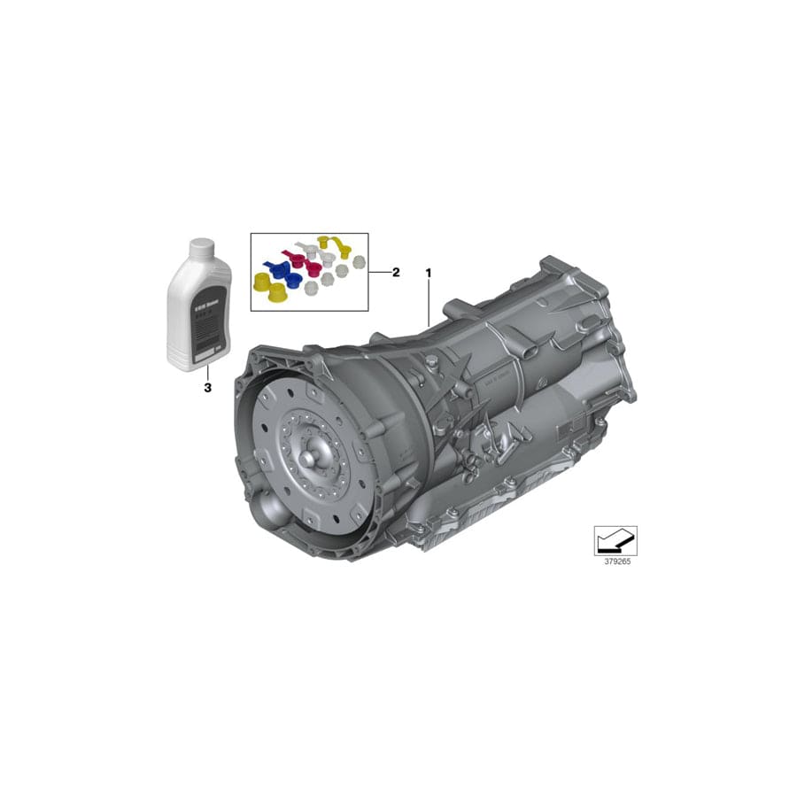 Genuine BMW 24008674408 G12 Exch. Automatic Transmission Eh GA8HP95X (Inc. M760iX & M760LiX) | ML Performance UK Car Parts