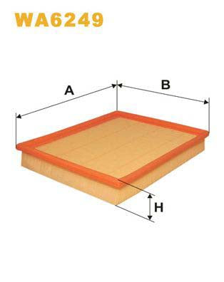 WIX Filters WA6249 Air Filter