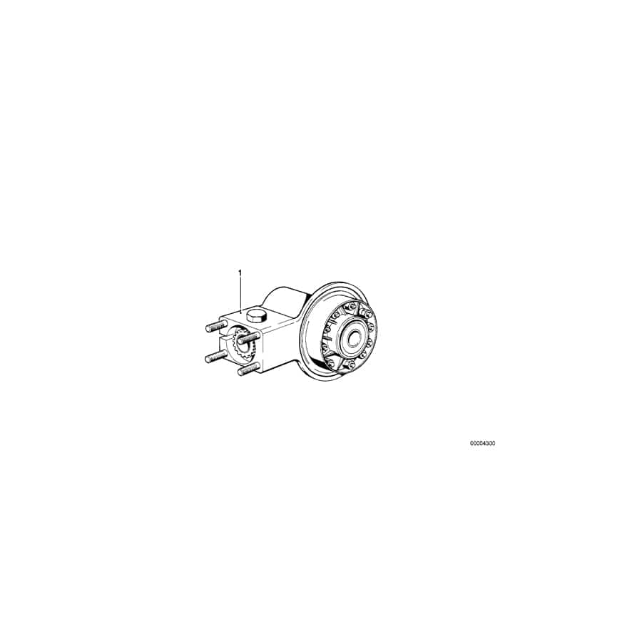 Genuine BMW 33111241090  Final Drive Drum Brake I=34:8=4,25 (Inc. R45/N & R45T/N) | ML Performance UK Car Parts