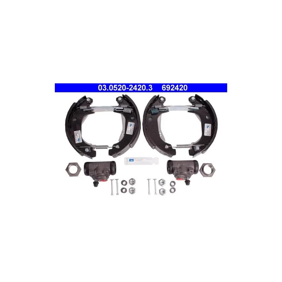 ATE Original Topkit 03.0520-2420.3 Brake Set, Drum Brakes