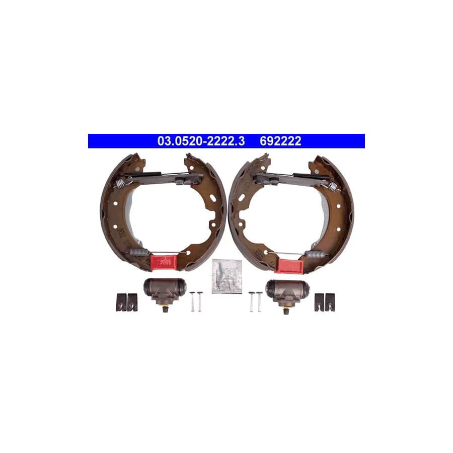 ATE Original Topkit 03.0520-2222.3 Brake Set, Drum Brakes For Ford Mondeo