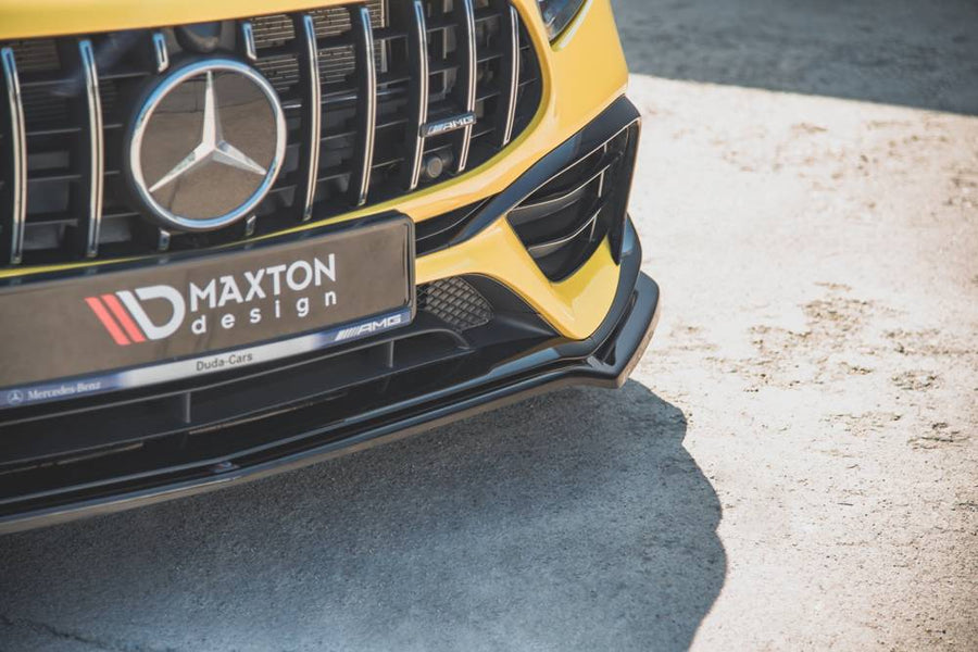 Maxton Design Mercedes Benz A45 S AMG W177 Front Splitter V.1