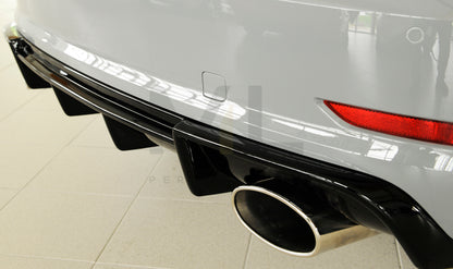 Rieger 00088159 Audi 8V Rear Diffuser (A3 & S3) 3 | ML Performance UK Car Parts