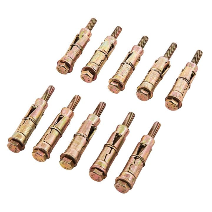 Amtech 10pcs. M6x60mm Expansion Bolts | ML Performance DIY & Power Tools