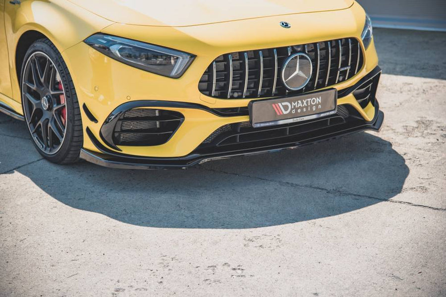 Maxton Design Mercedes Benz A45 S AMG W177 Front Splitter V.1