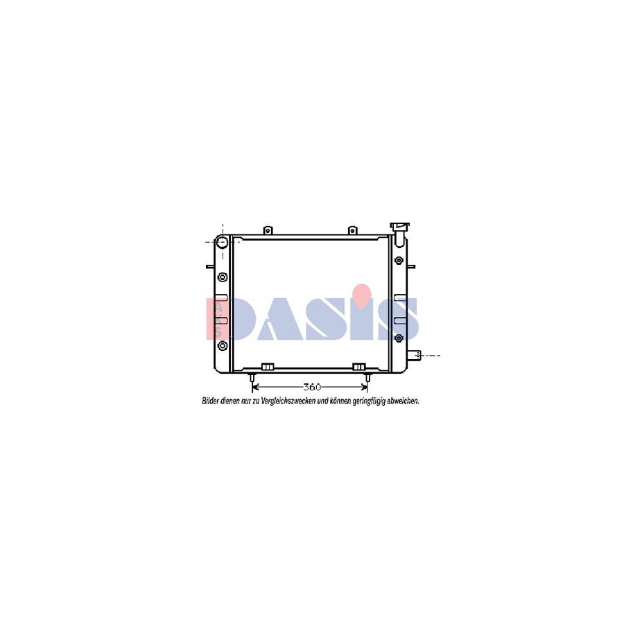 AKS Dasis 151350N Engine Radiator | ML Performance UK