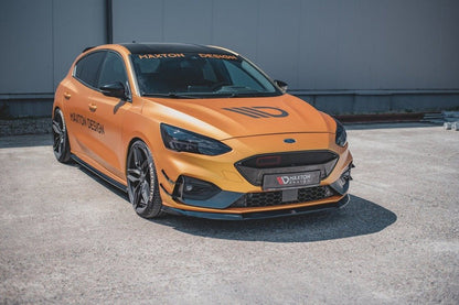 Maxton Design Ford Focus ST / ST-Line MK4 Front Splitter V.8