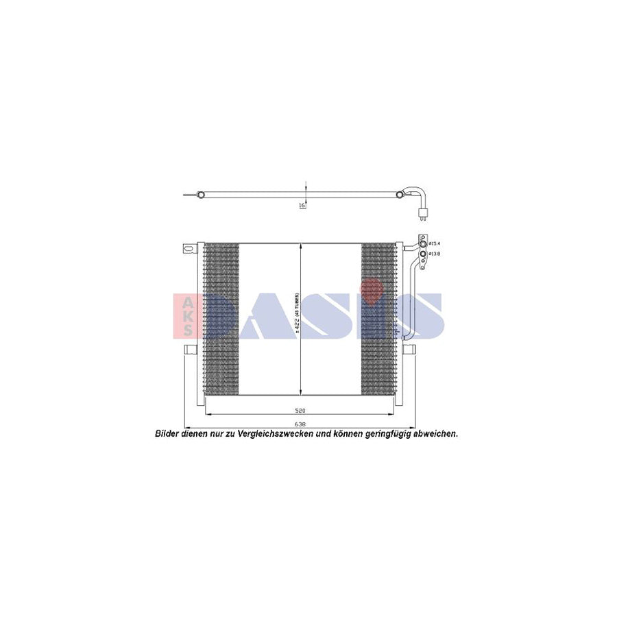 AKS Dasis 131080T Engine Radiator | ML Performance UK