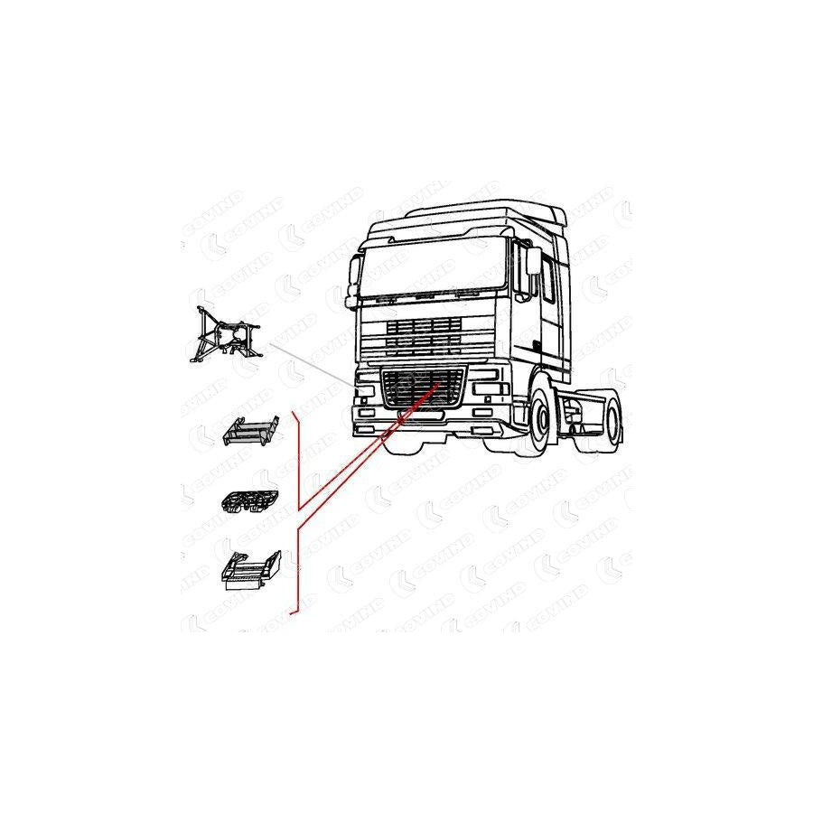 Covind Xf0/152 Radiator Grille | ML Performance UK