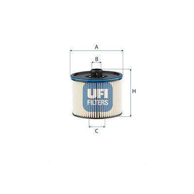 UFI 26.195.00 Fuel Filter