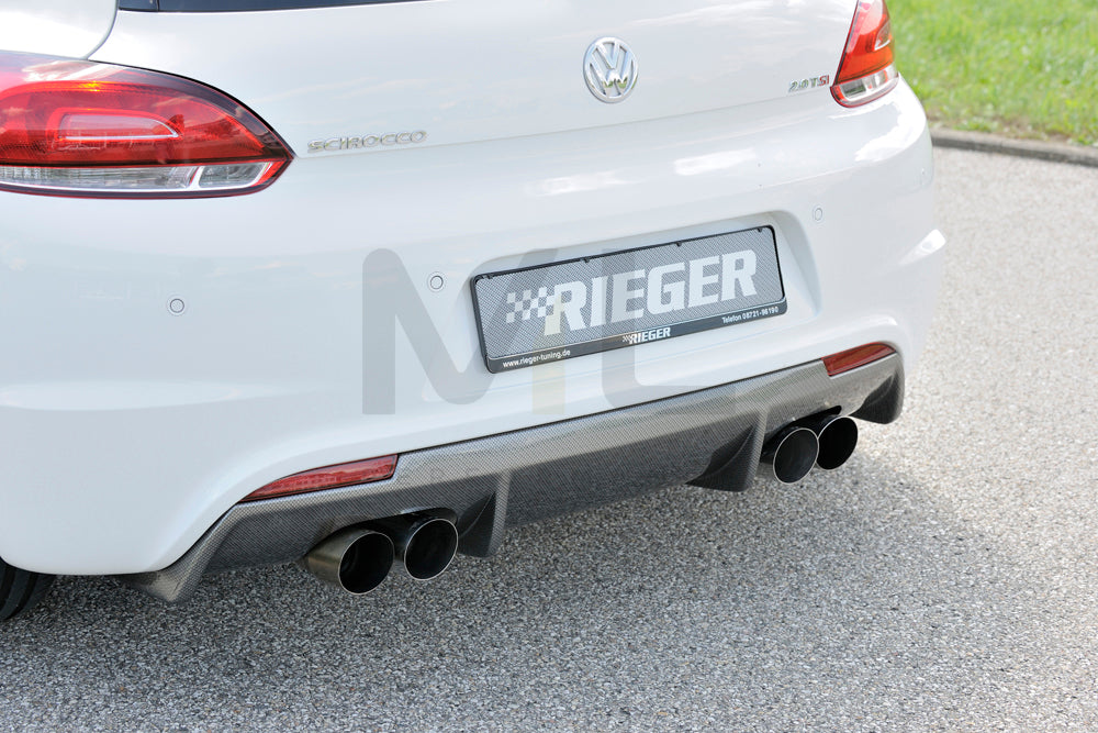 Rieger 00099256 VW 13 Mk3 Scirocco Rear Diffuser 1 | ML Performance UK Car Parts