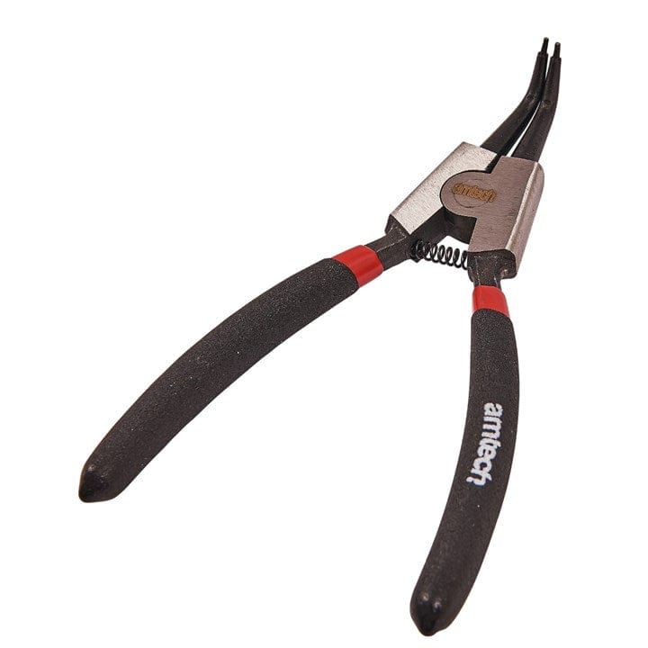 Amtech 6" Circlip Plier - External Bent | ML Performance DIY & Power Tools