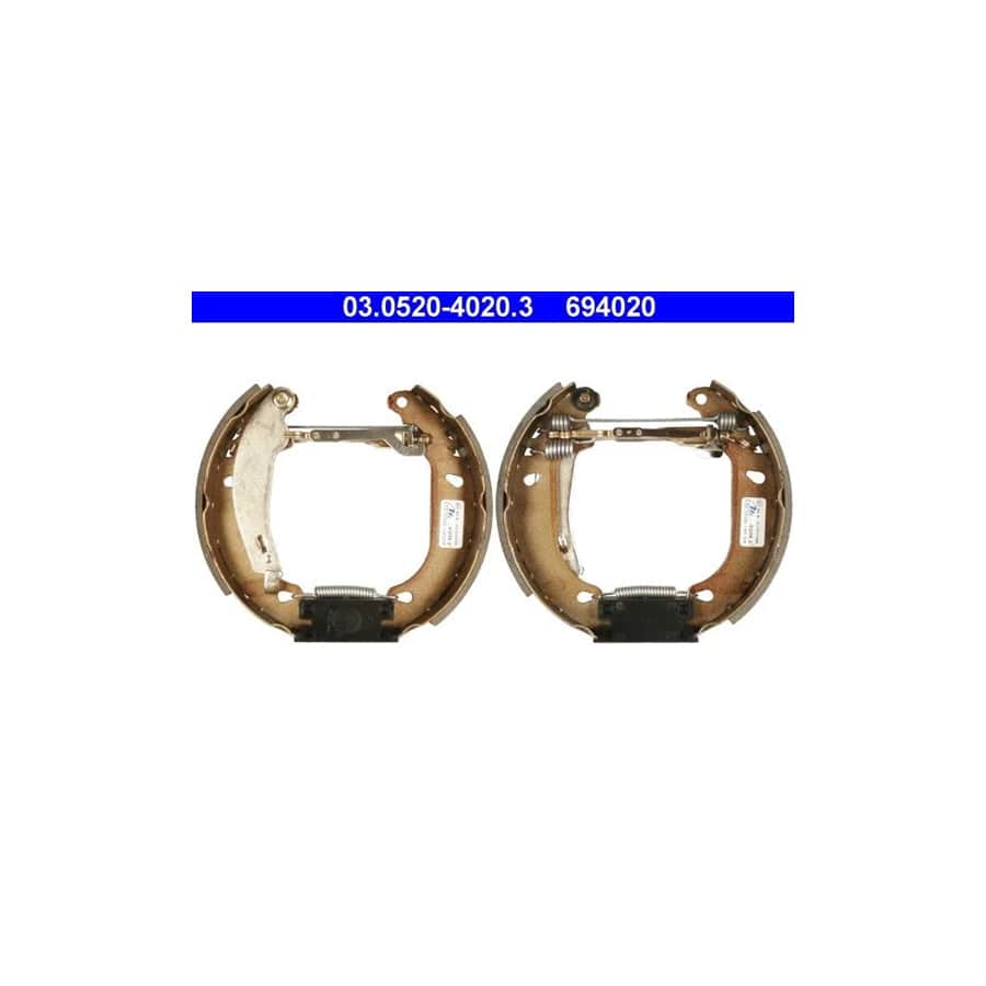 ATE Original Topkit 03.0520-4020.3 Brake Set, Drum Brakes