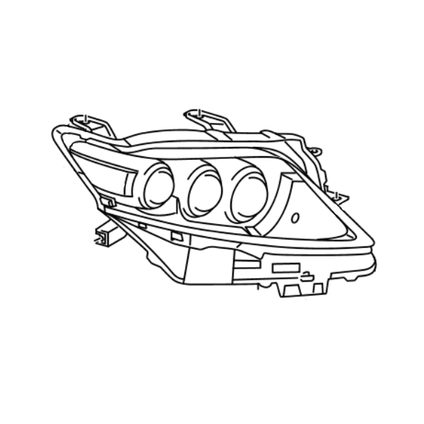 Genuine Lexus 81185-48B80 RX Phase 3 N/S LED Headlamp