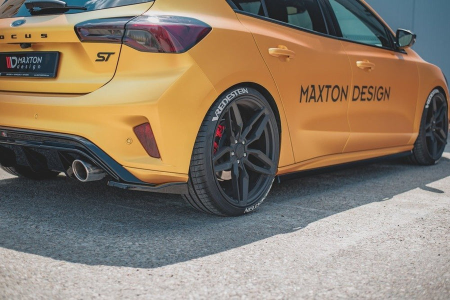 Maxton Design Ford Focus ST MK4 Rear Side Splitters V.3