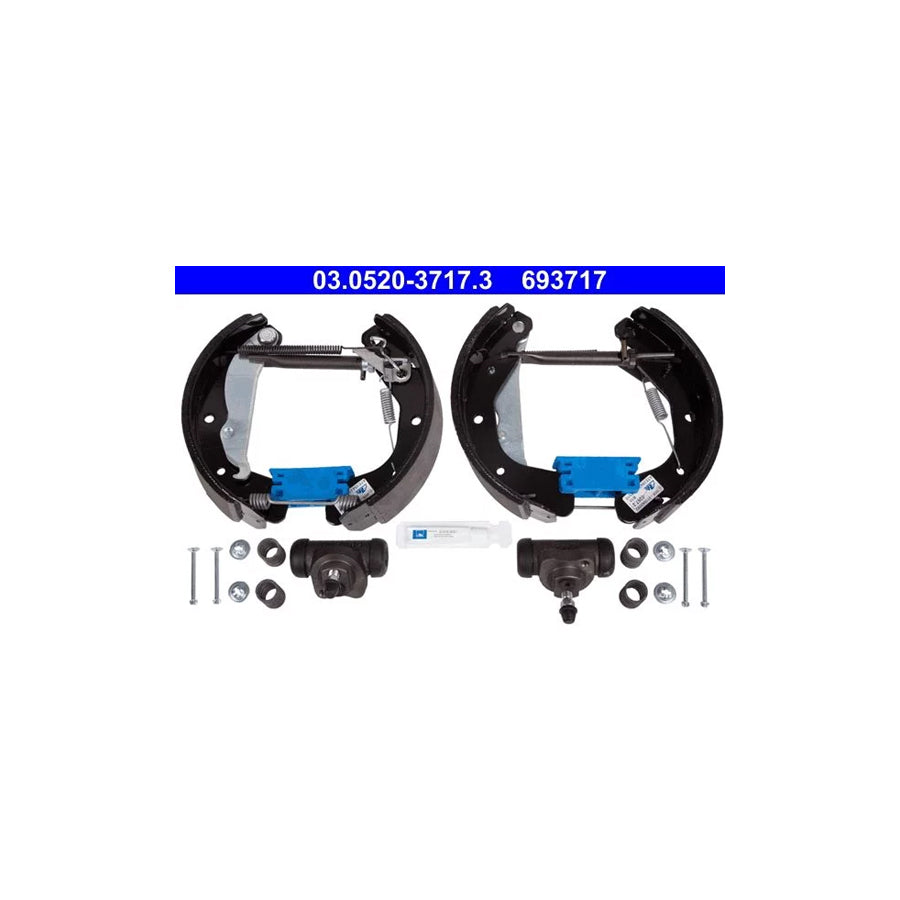 ATE Original Topkit 03.0520-3717.3 Brake Set, Drum Brakes