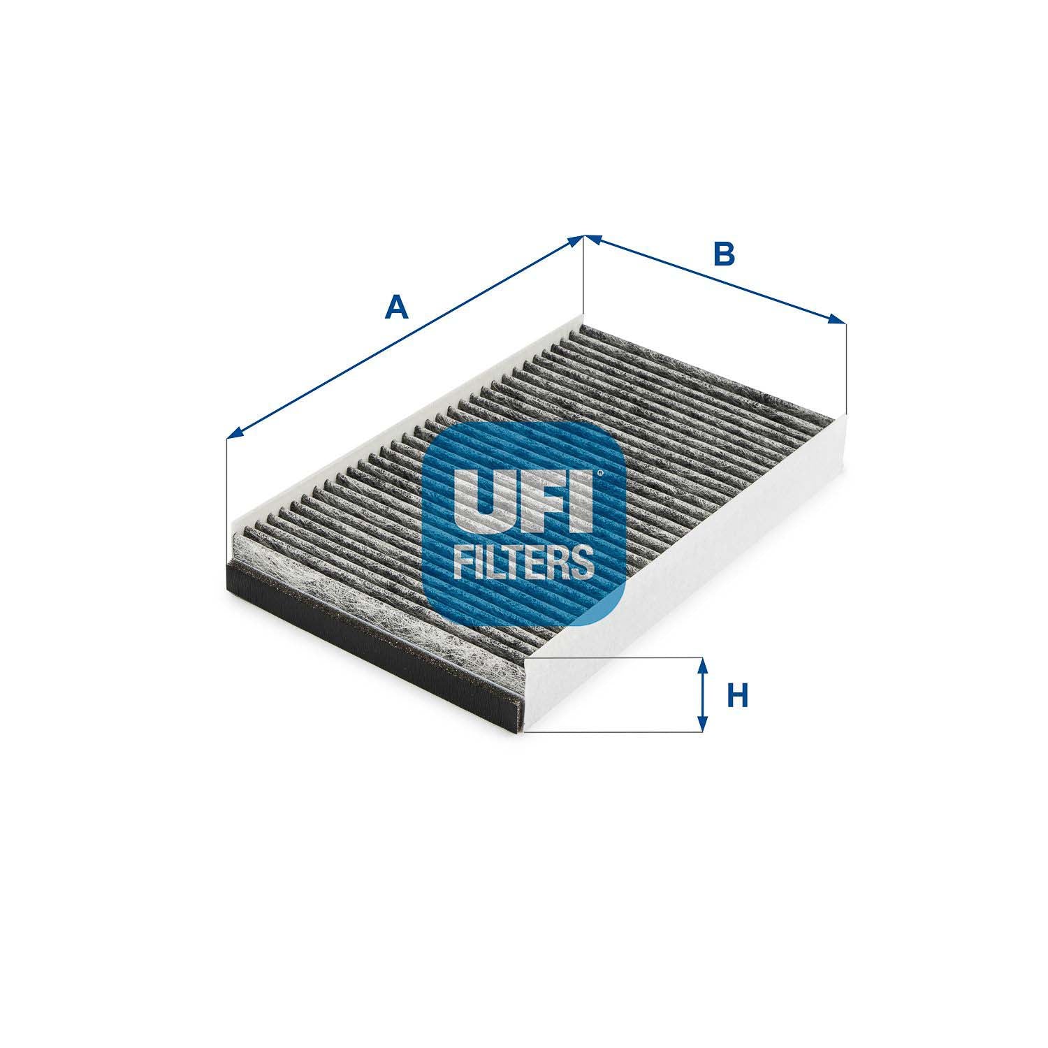 UFI 54.267.00 Pollen Filter For Fiat Multipla (186)