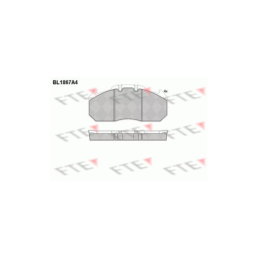 Fte BL1867A4 Brake Pad Set | ML Performance UK Car Parts