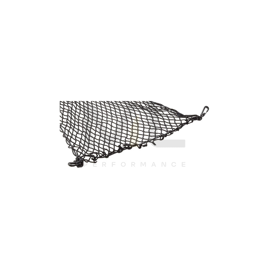 CARTREND 60199 Car cargo net with hook, Black, Length: 50cm, Width: 75cm | ML Performance Car Parts