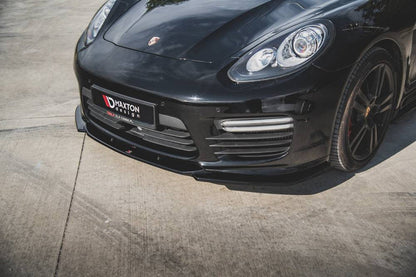 Maxton Design Porsche Panamera Turbo 970 (Facelift) Front Splitter V.2