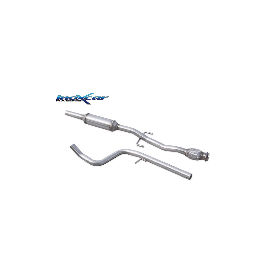 InoXcar TCSDS Citroen DS3 Central Pipe with Silencer | ML Performance UK Car Parts