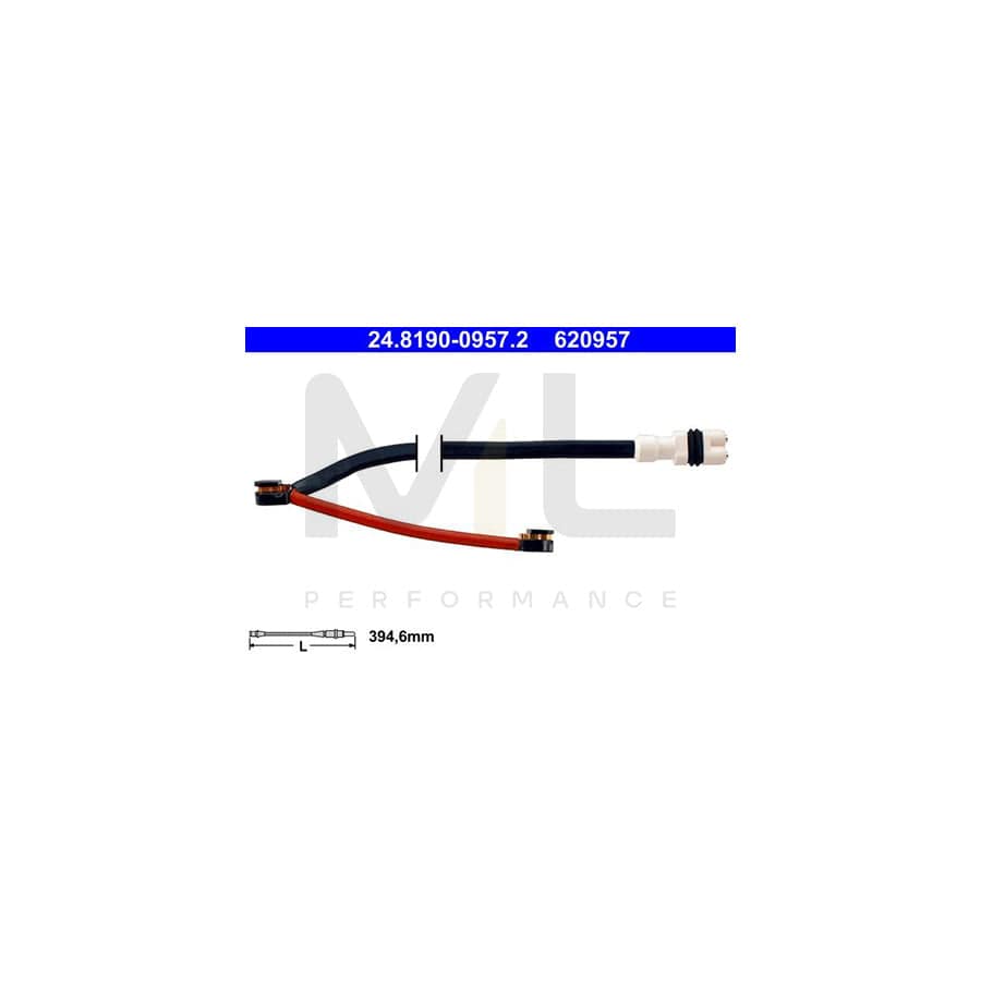 ATE 24.8190-0957.2 Brake pad wear sensor | ML Performance Car Parts