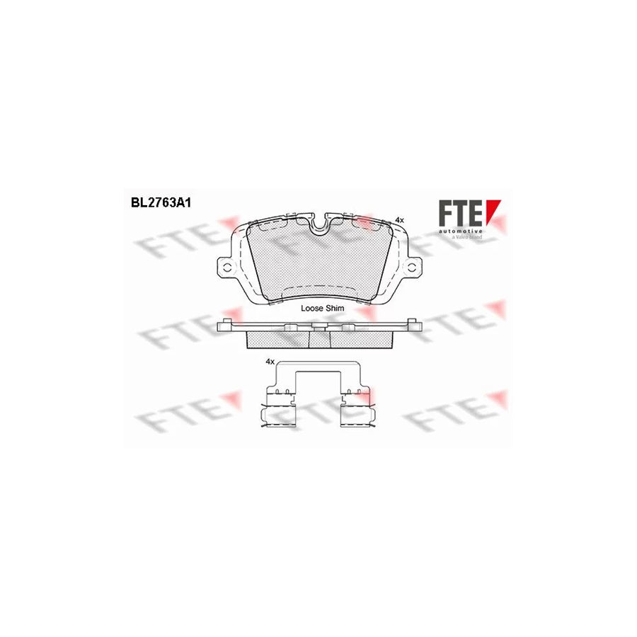 Fte BL2763A1 Brake Pad Set | ML Performance UK Car Parts